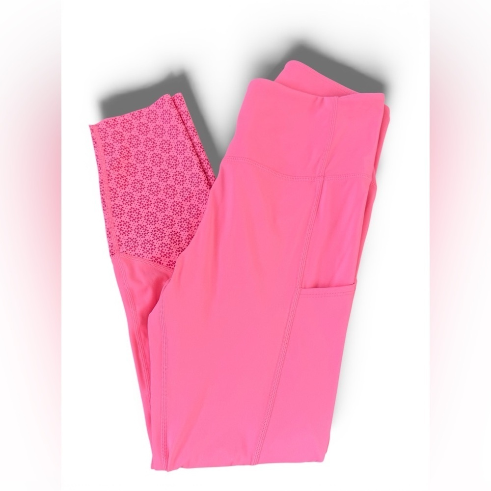 Zyia Pink Pocket Leggings Size 4